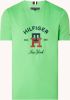 Tommy Hilfiger T shirt korte mouw , Groen, Heren online kopen