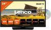 Lenco 24 Smart Tv Met Ingebouwde Dvd Speler En 12v Auto Adapter Dvl 2483bk Zwart online kopen