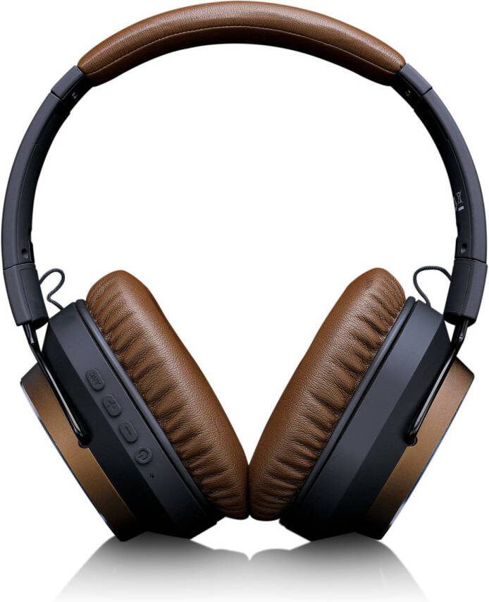 Lenco Bluetooth® Koptelefoon Met Active Noise Cancelling(Anc) Hpb 730bn Bruin zwart
