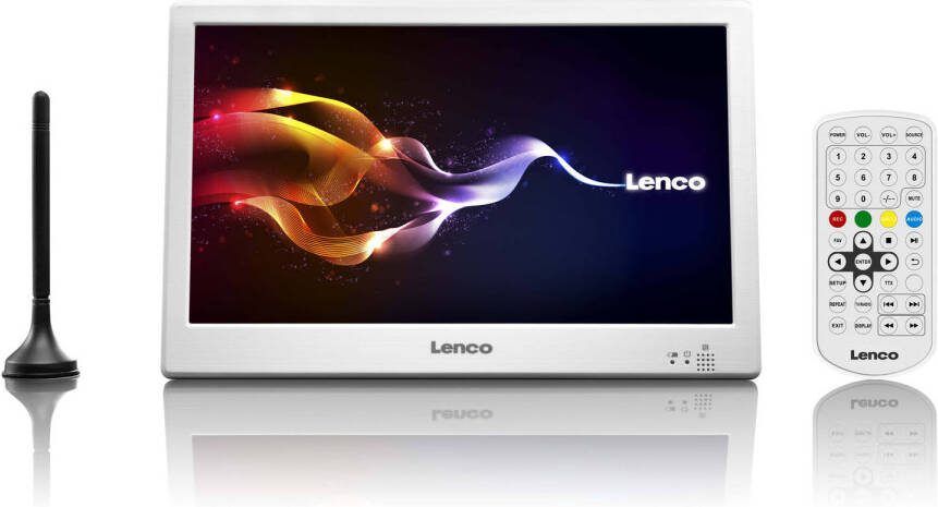 Lenco Draagbare Lcd Tv 10 Dvb t2 En Hdmi Tft 1028wh Wit