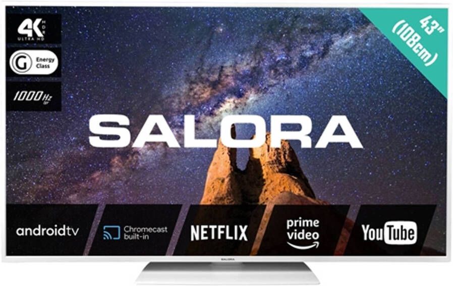 Salora 4k Led Tv 43 Milkyway