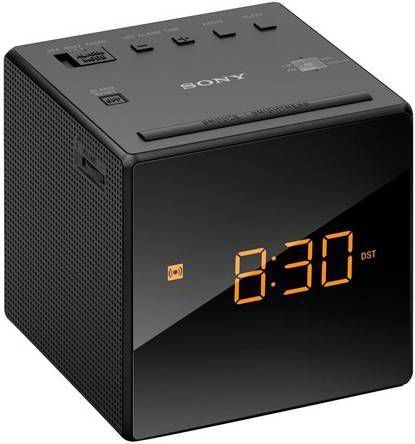 Sony ICF C1 Klokradio AM/FM Zwart