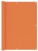 VidaXL Balkonscherm 120x600 cm oxford stof oranje online kopen