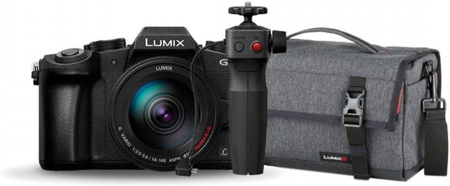 Panasonic DMC G80HAEGK + 14 140mm/f3.5 5.6 Vlogkit