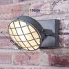 LINDBY Rookgrijze LED spot Tamin, industri&#xEB, le stijl online kopen