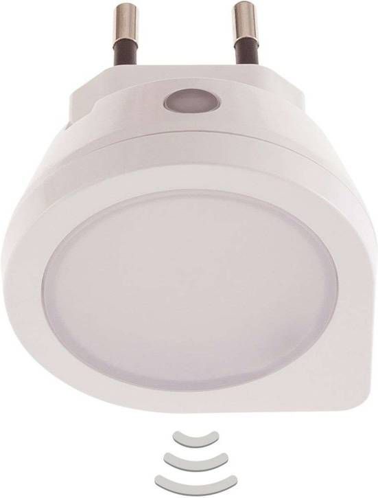 LED stopcontactlamp Manvel met schakelaar, nikkel Tvs.nl