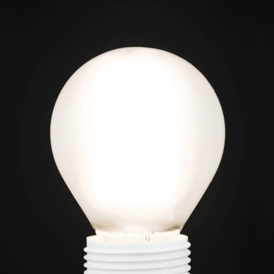 Orion LED lamp E27 G45 4, 5W mat 827 dimbaar
