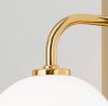 Orion LED wandlamp Pipes in glanzend goud online kopen