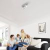 Philips LED plafondlamp Star, 2 lichts, zwenkbaar online kopen