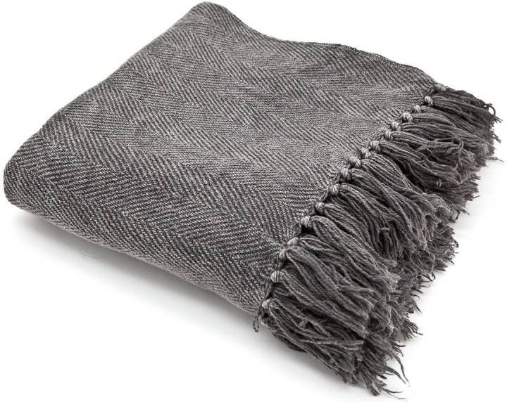 By-Boo By Boo Plaid 'Vintage' kleur Antraciet