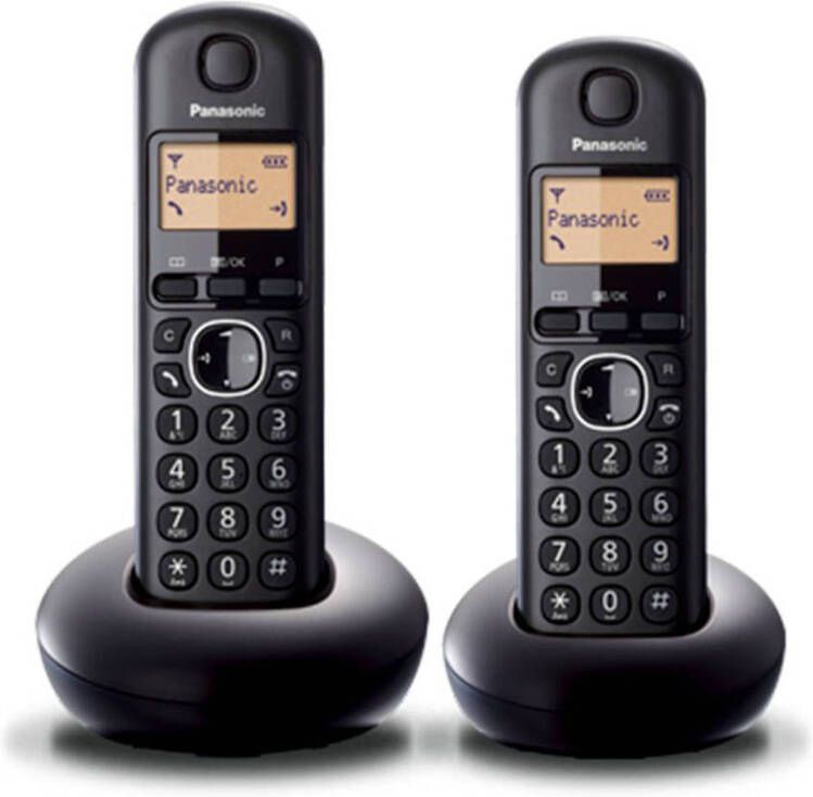 Panasonic DECT telefoon set KX TGB612NLB(Zwart )