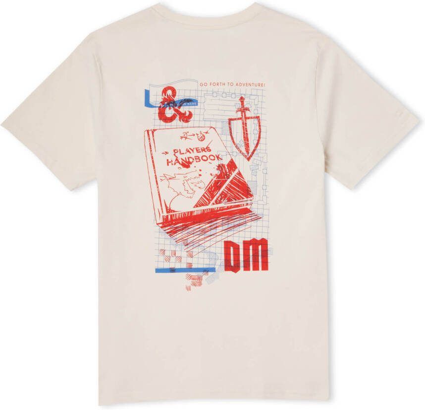 Dungeons & Dragons Dungeon Master Unisex T Shirt Creme XXL beige